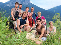 Gruppenfoto der Wandergruppe